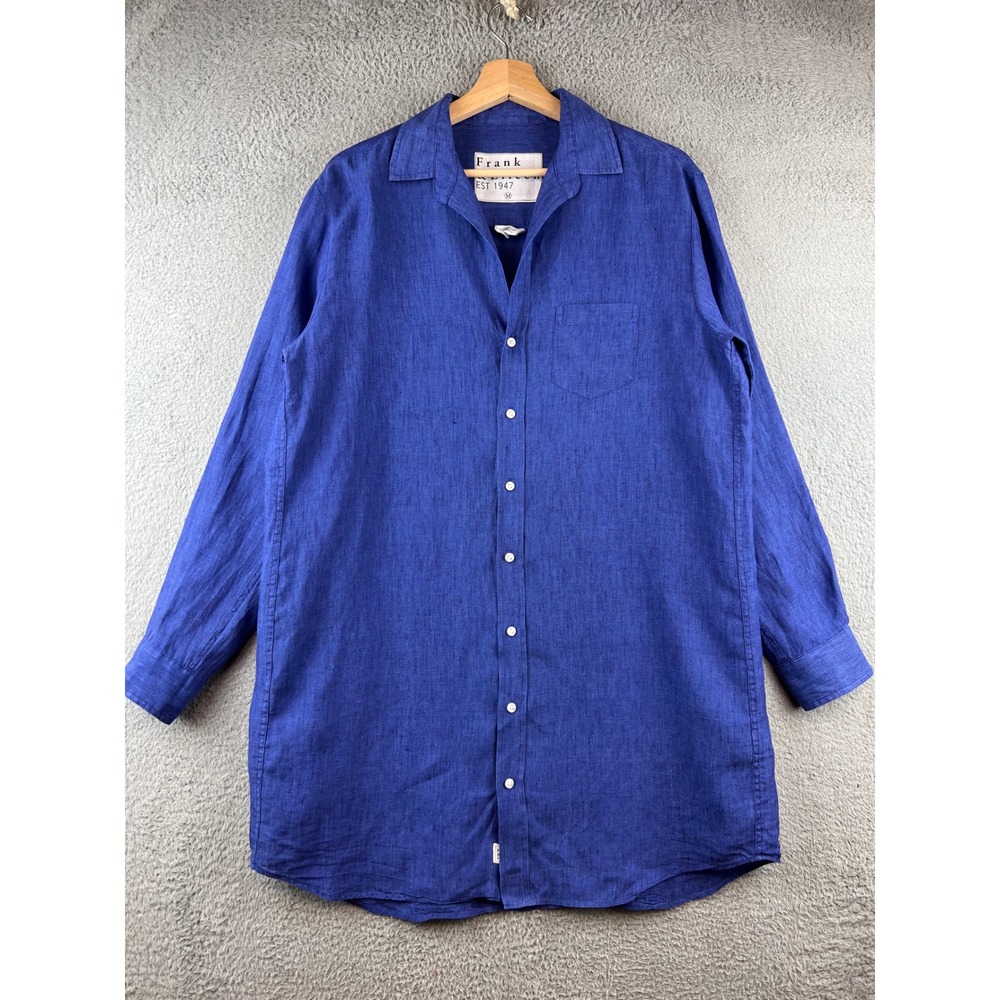 Frank & Eileen Deep Blue Long-Sleeve Button-Down Shirt